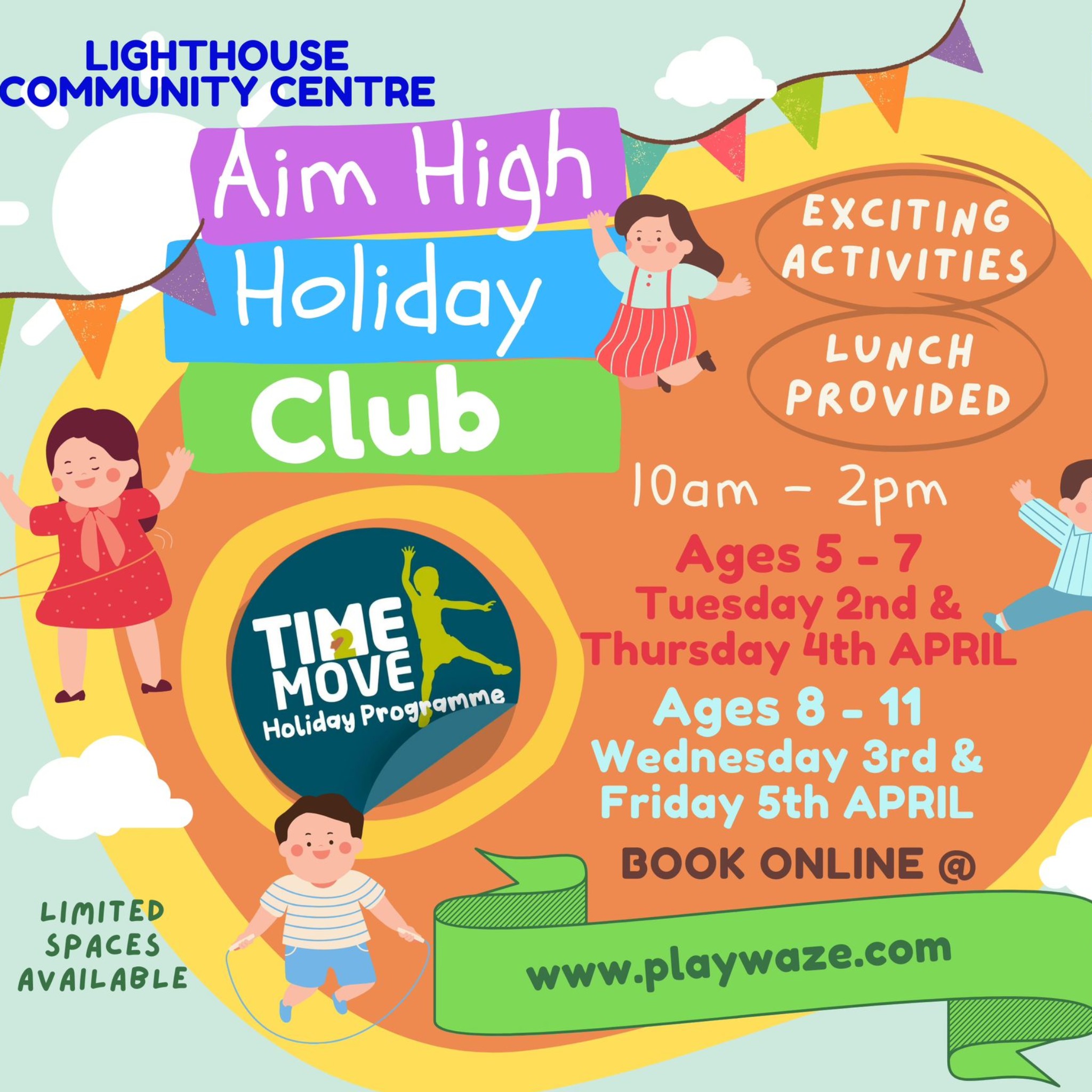 Visit Liskeard Events Aim High Holiday Club Lighthouse Community Centre