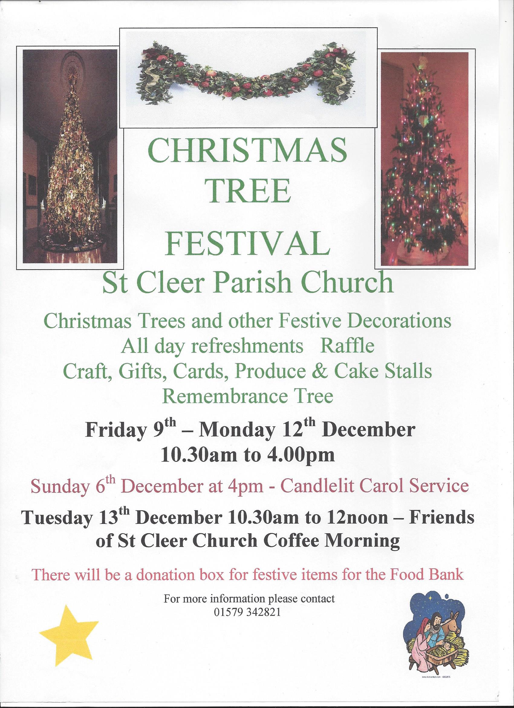 Christmas Tree Festival at St Cleer Parish Church - liskeard-visit 18