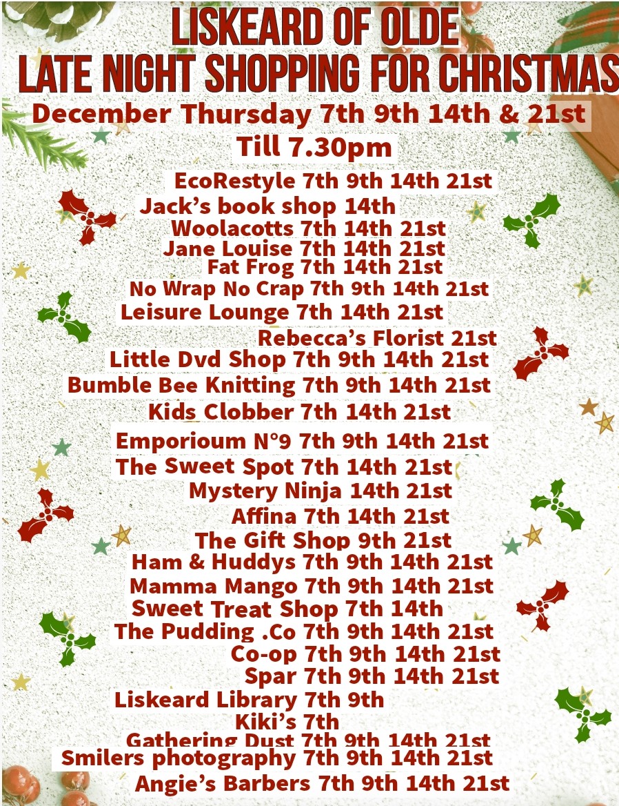 Late Night Shopping Liskeard - Liskeard-visit 18