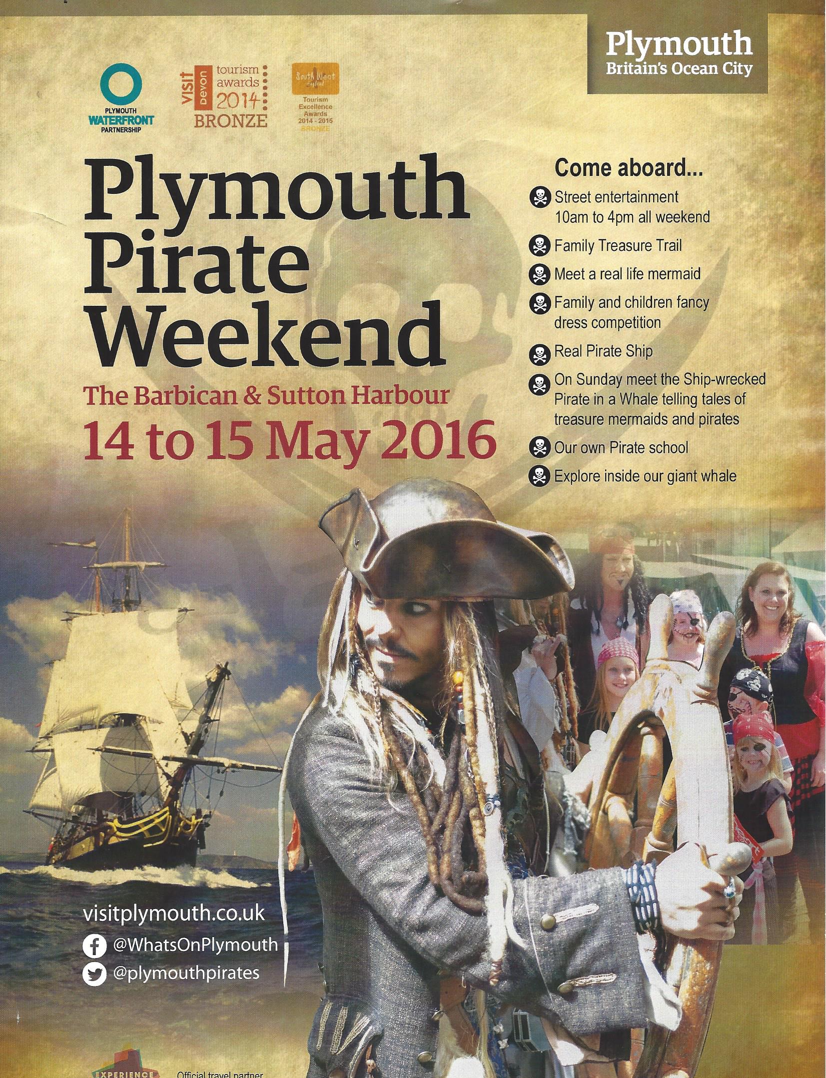 Visit Liskeard Events Plymouth Pirate Weekend