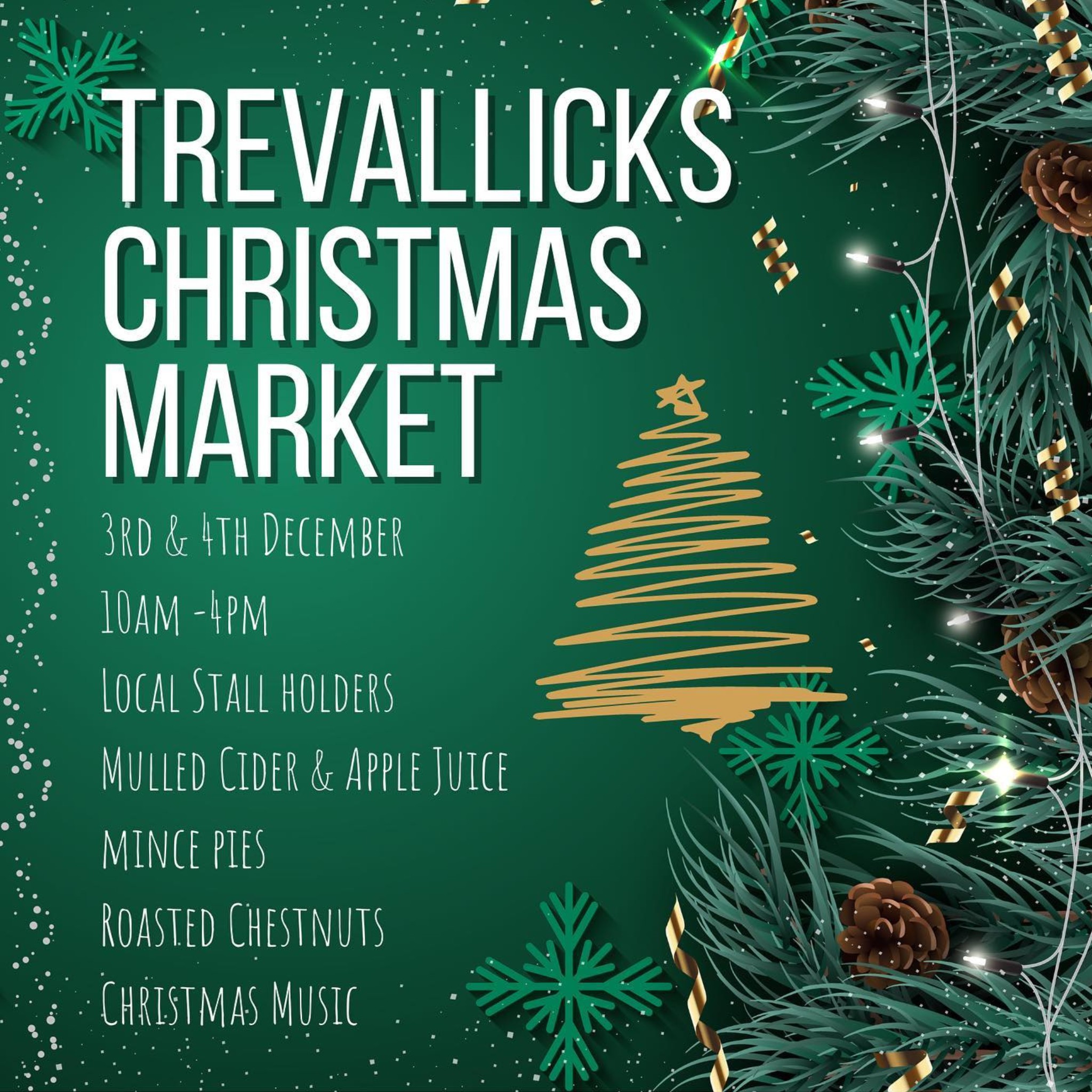 Visit Liskeard Events Trevallicks Christmas Market