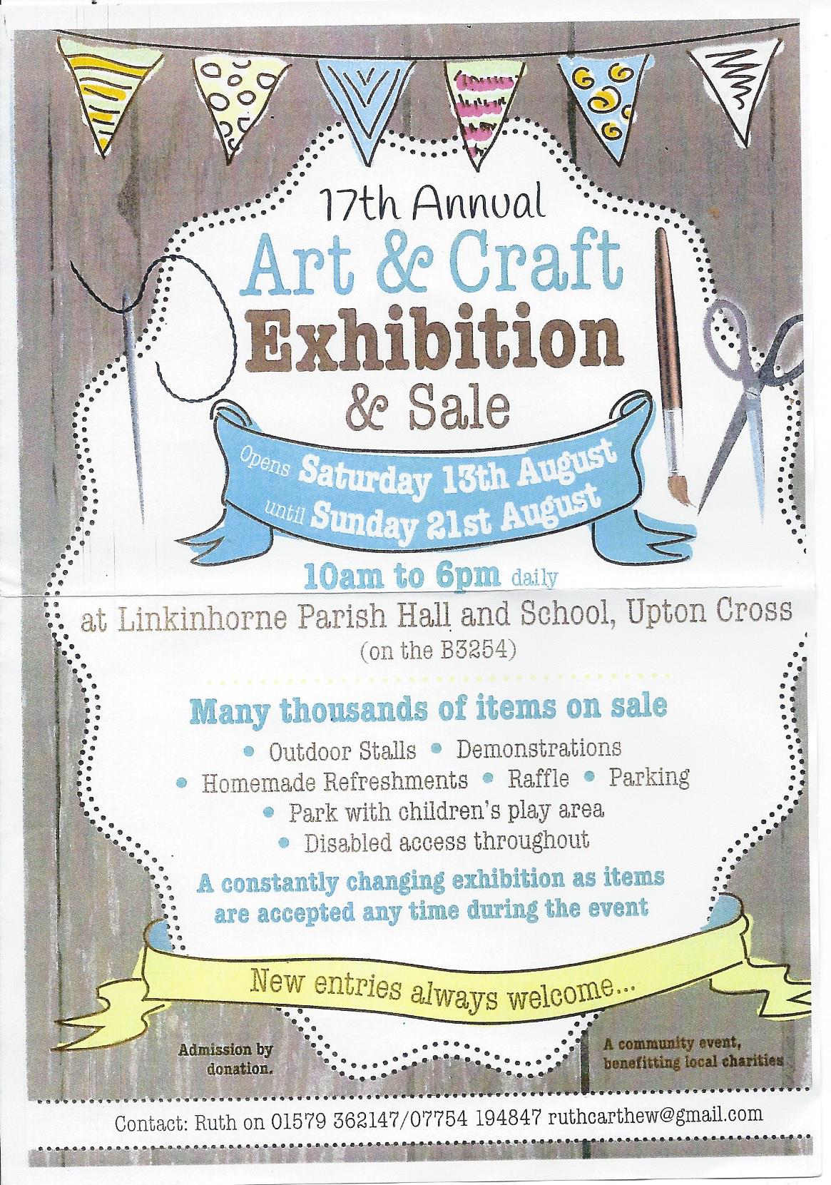 Annual Art & Craft Exhibition and Sale - liskeard-visit 18